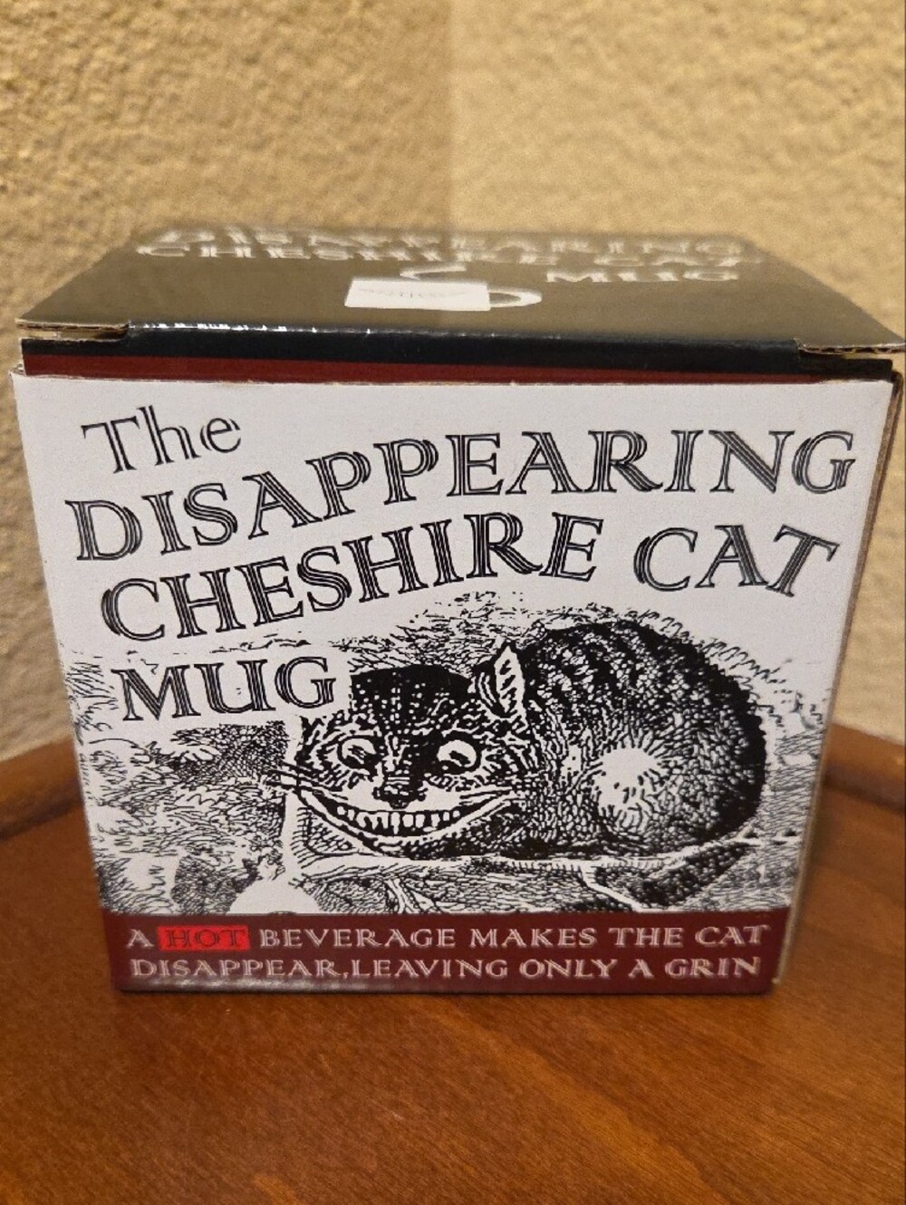 The Disappearing Cheshire Cat Mug and 2 Library Coasters - Picture 2 of 5